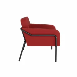 Fauteuil MEDSO "L" - PVC - rouge