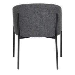 Fauteuil MILO - Tissu - anthracite