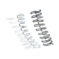 Fellowes - 100 anneaux de reliure en métal - 14 mm - jusqu'à 130 feuilles - argent