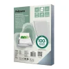 Fellowes - 100 couvertures à reliure A4 (21 x 29,7 cm) - 180 microns - 100% recyclé - transparent