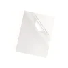 Fellowes - 100 couvertures à reliure pour machine thermique A4 (21 x 29,7 cm) - 200 g/m² - 3 mm - face transparente, dos carton blanc