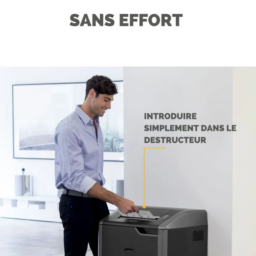 Fellowes - 10 feuilles de lubrification pour destructeur