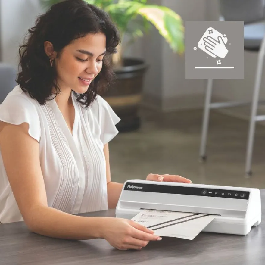 Fellowes - 10 feuilles de nettoyage pour plastifieuse A4
