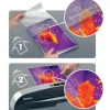 Fellowes - 25 pochettes de plastification A3 (303 x 426 mm) - 80 microns - brillantes