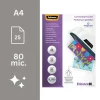 Fellowes - 25 pochettes de plastification A4 (216 x 303 mm) - 80 microns - brillantes