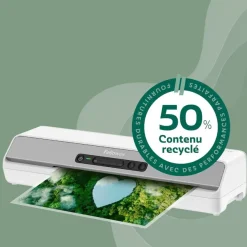 Fellowes - 100 pochettes de plastification A4 - recyclé - brillantes