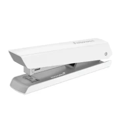 Fellowes - Agrafeuse LX820 blanche avec Microban® - capacité de 20 feuilles - pleine bande