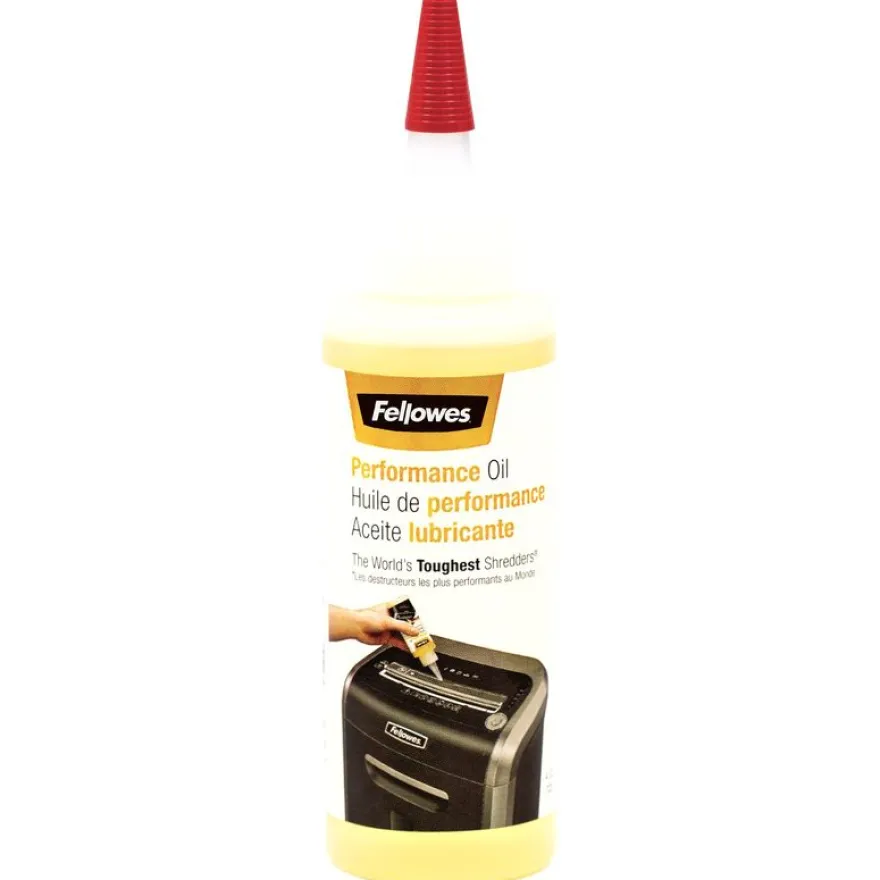 Fellowes - Huile lubrifiante pour destructeurs - 120ml