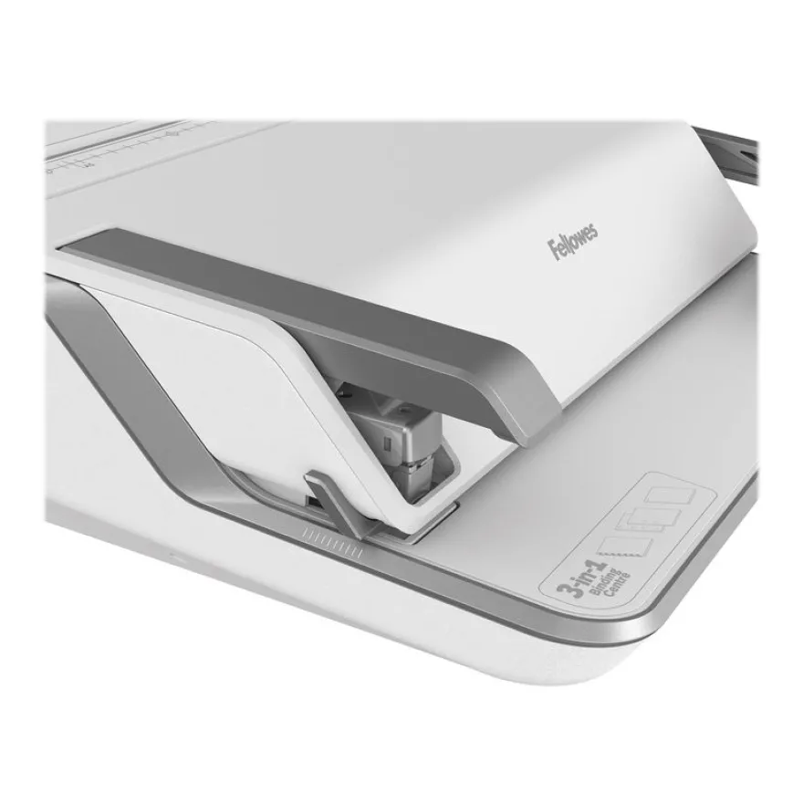 Fellowes Lyra 3-in-1 - machine à relier / relieuse perforeuse manuelle - perfore 30 feuilles - relie 300f