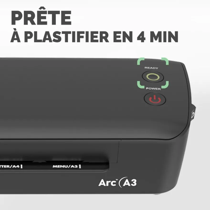 Fellowes - plastifieuse Arc A3 - Noir