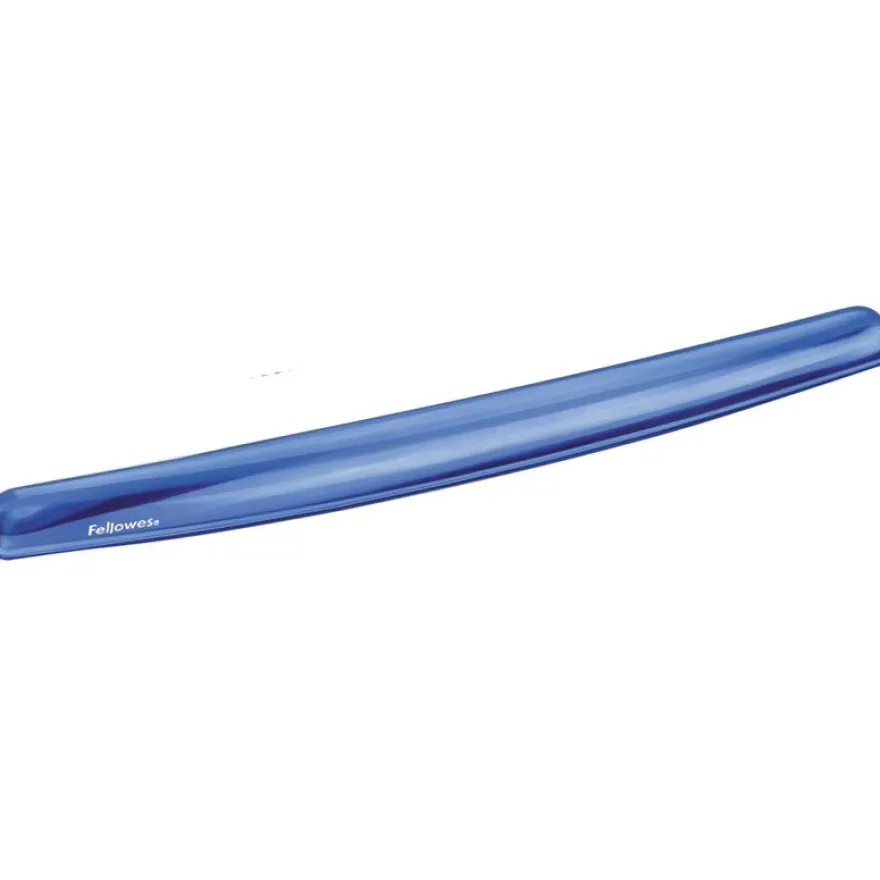 Fellowes - Repose-poignets clavier Crystals Gel bleu
