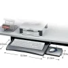 Fellowes - Support clavier / souris coulissant gris