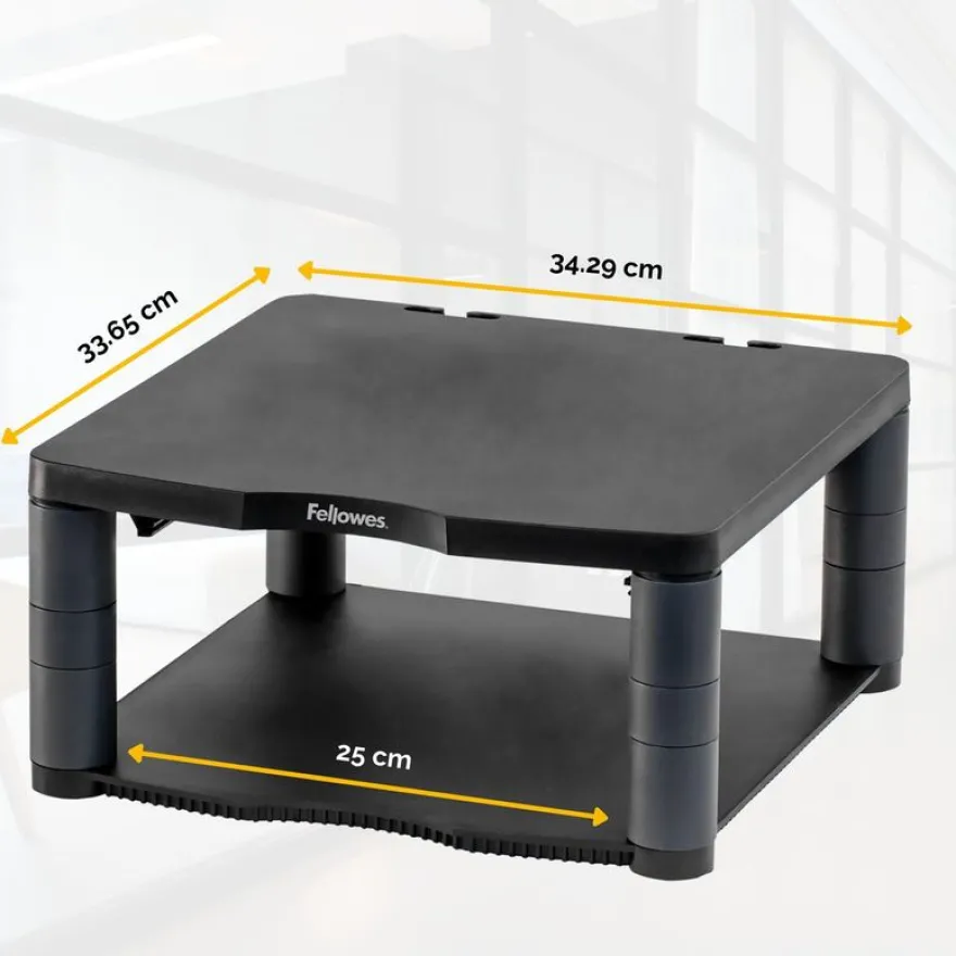 Fellowes - Support moniteur Premium - Gris foncé