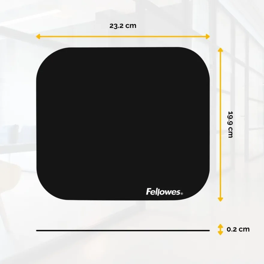Fellowes - Tapis de souris basique - Noir