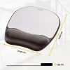 Fellowes - Tapis de souris / Repose-poignet en mousse à mémoire de forme - adapté aux souris optiques - support antidérapant
