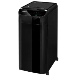 Fellowes AutoMax 550C - destructeur de documents coupe croisée - 550 feuilles - Corbeille 83 litres - anti-bourrage - destruction silencieuse