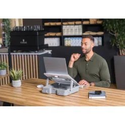 Fellowes Breyta - Malette de rangement + support pour ordinateur portable - blanc