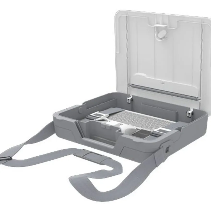 Fellowes Breyta - Malette de rangement + support pour ordinateur portable - blanc