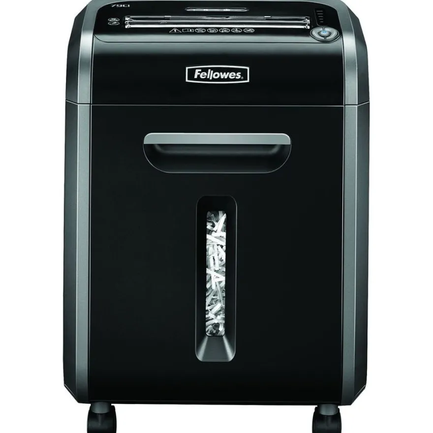 Fellowes 79ci - destructeur de documents coupe croisée - 16 feuilles - Corbeille 23 litres