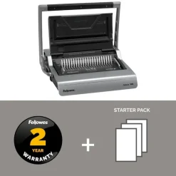 Fellowes Galaxy 500 - machine à relier / relieuse perforeuse manuelle - perfore 28 feuilles - relie 500f