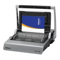 Fellowes Galaxy 500 - machine à relier / relieuse perforeuse manuelle - perfore 28 feuilles - relie 500f