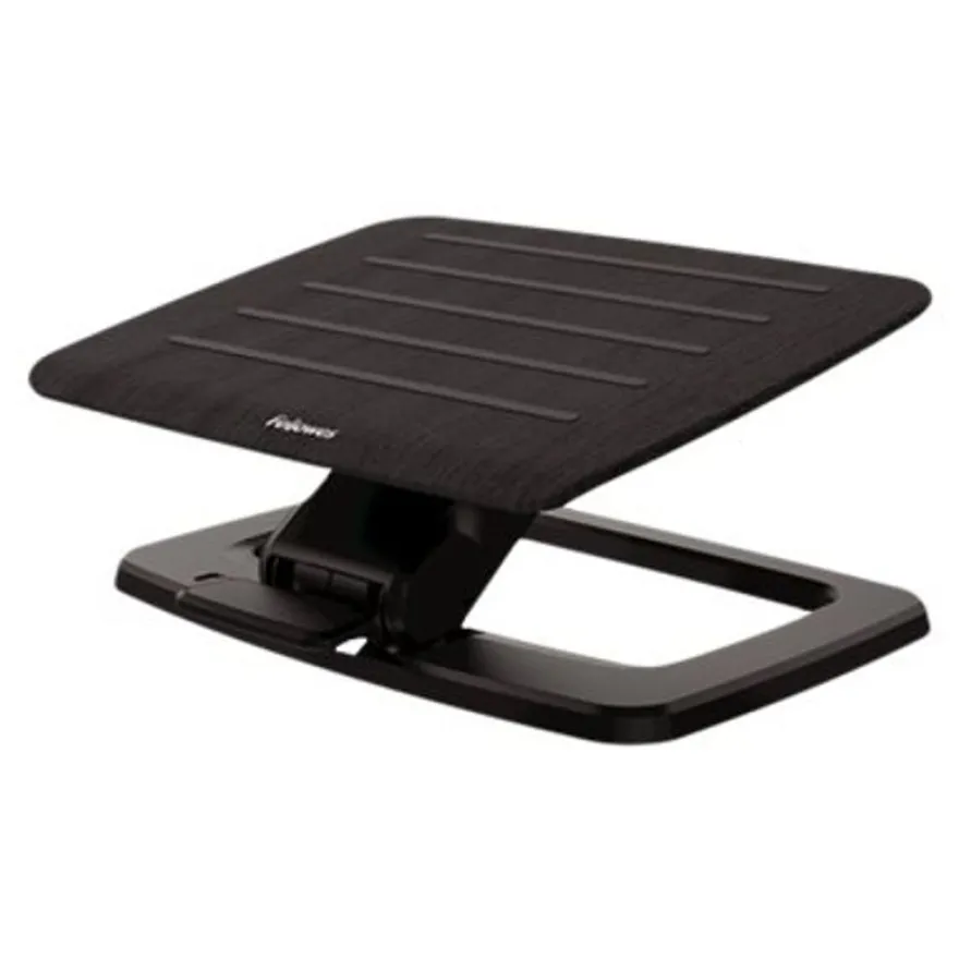 Fellowes Hana - Repose-pieds réglable en hauteur - facilement ajustable - noir
