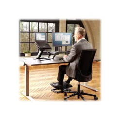 Fellowes Hana - Repose-pieds réglable en hauteur - facilement ajustable - noir