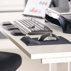 Fellowes Health-V - Tapis de souris / Repose-poignets - noir