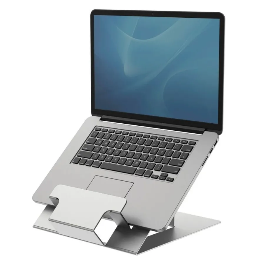 Fellowes Hylyft - Support pour ordinateur portable pliable - réglable en hauteur sans effort - base antidérapante