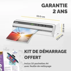 Fellowes Jupiter A3 - plastifieuse A3 - jusqu'à 250 microns