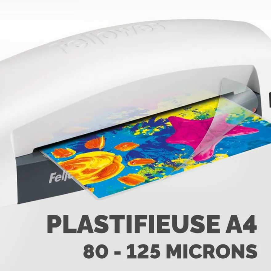Fellowes Lunar A4 - Plastifieuse A4 - de 80 et 125 microns - anti-bourrage