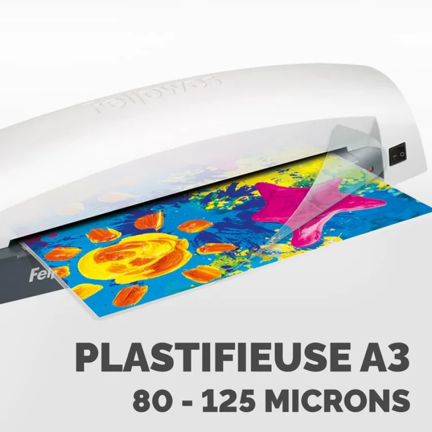 Fellowes Lunar A3 - Plastifieuse A3 - de 80 à 125 microns - anti-bourrage