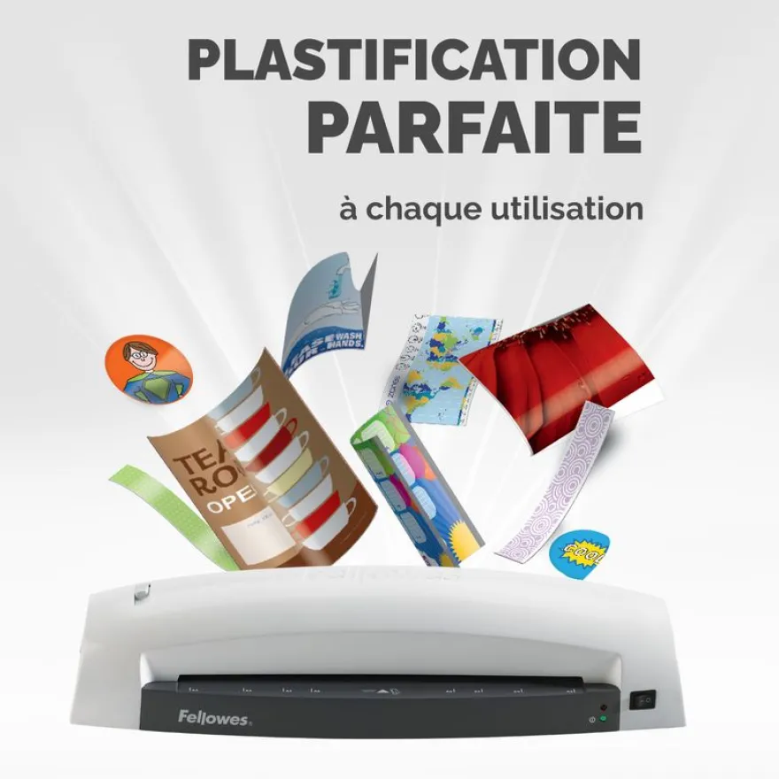 Fellowes Lunar A3 - Plastifieuse A3 - de 80 à 125 microns - anti-bourrage