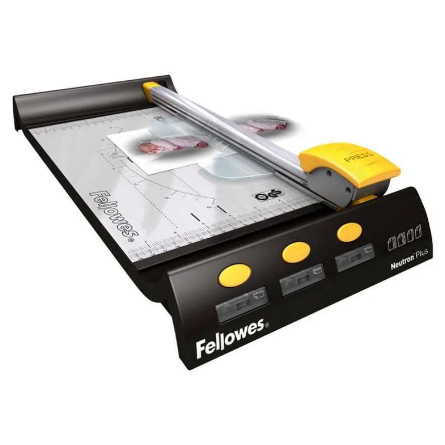 Fellowes NEUTRON PLUS - Rogneuse / coupeuse A4 - coupe 10 feuilles