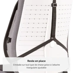 Fellowes Office Suites - Support dorsal en maille - compatible avec tout type de chaises