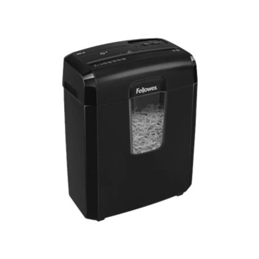 Fellowes Powershred 8Cd - destructeur de documents coupe croisée - 8 feuilles - Corbeille 14 litres