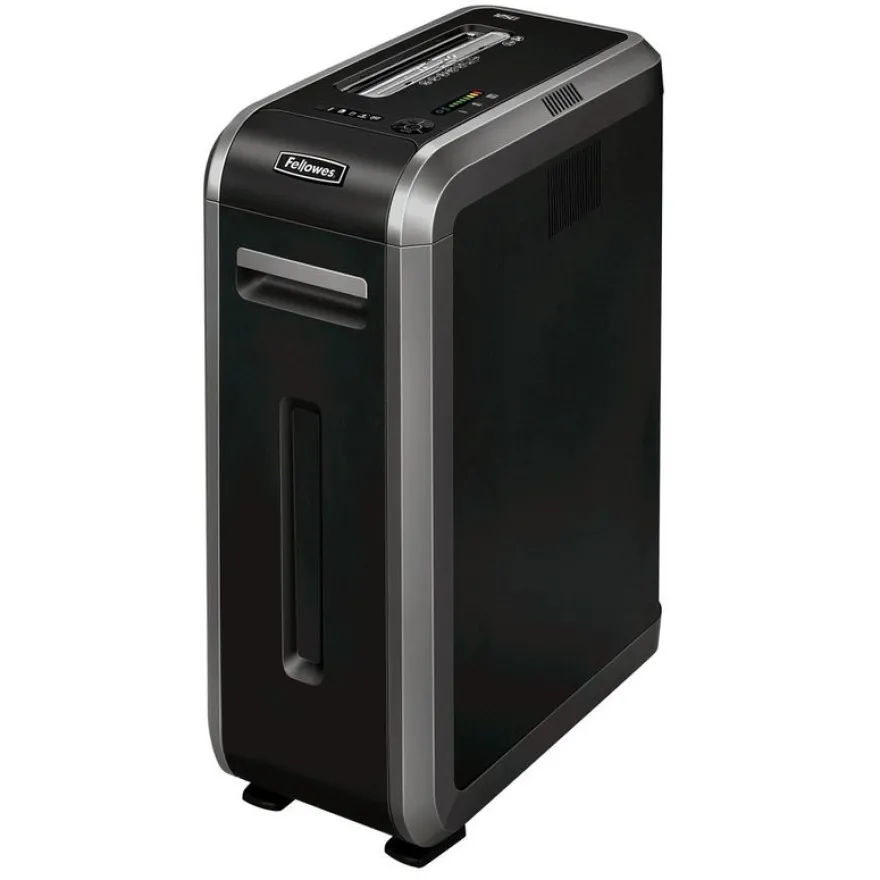 Fellowes Powershred 125Ci - destructeur de documents coupe croisée - 20 feuilles - Corbeille 53 litres - sécurité SafeSense