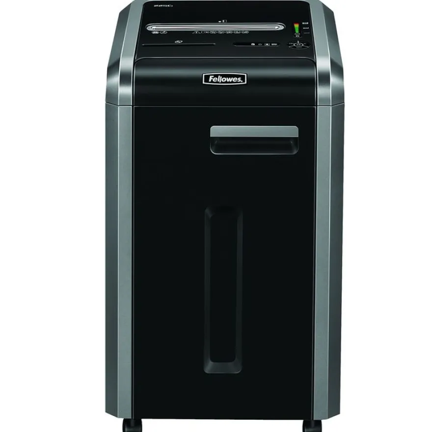 Fellowes Powershred 225Ci - destructeur de documents coupe croisée - 24 feuilles - Corbeille 60 litres