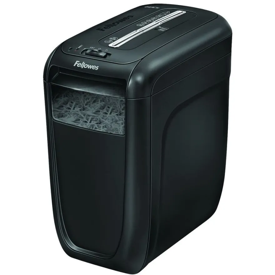 Fellowes Powershred 60CS - destructeur de documents coupe croisée - 10 feuilles - Corbeille 22 litres