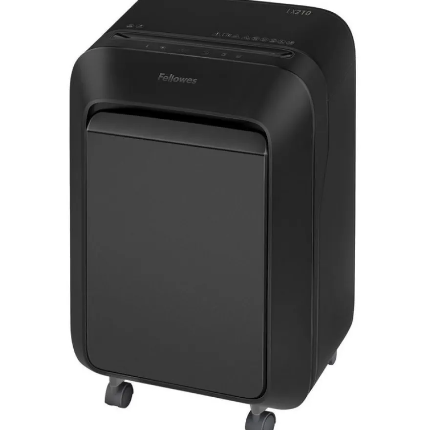 Fellowes Powershred LX210 - destructeur de documents coupe croisée mini-cut - 16 feuilles - Corbeille 23 litres