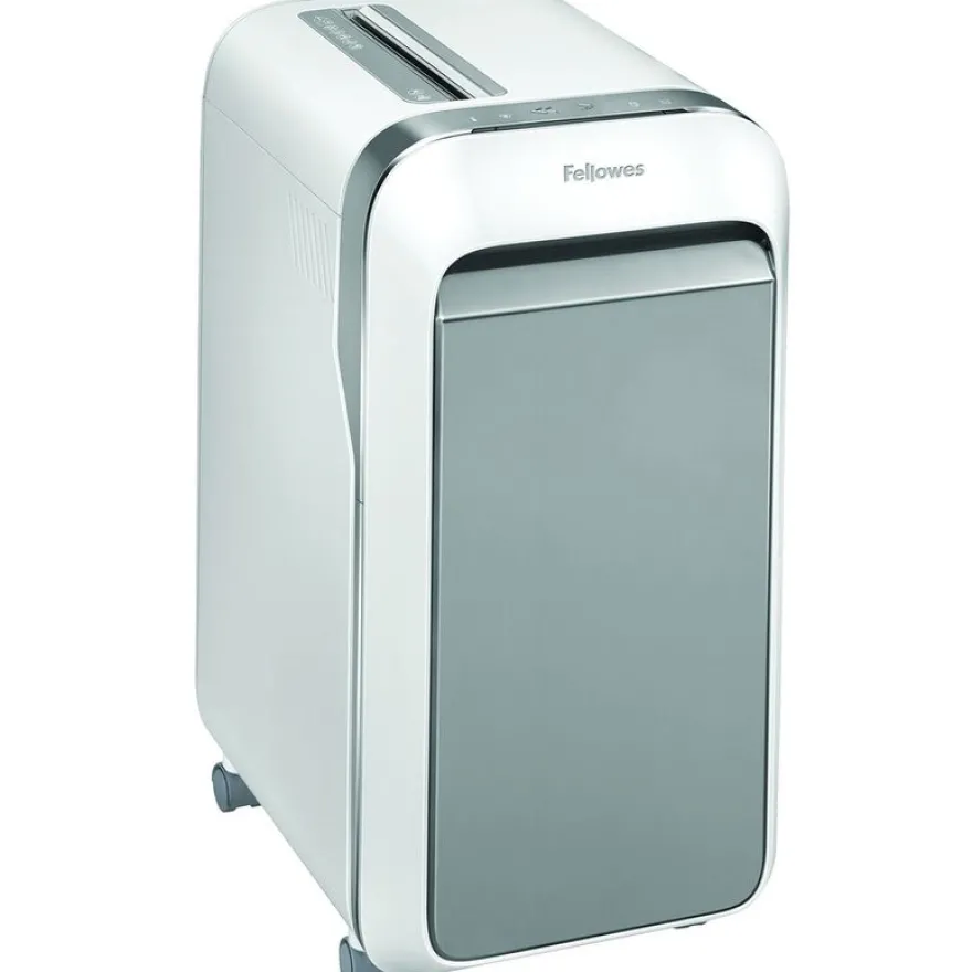 Fellowes Powershred LX221 - destructeur de documents coupe croisée microparticules - 20 feuilles - Corbeille 30 litres - blanc