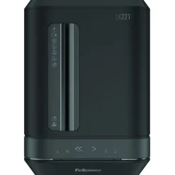 Fellowes Powershred LX221 - destructeur de documents coupe croisée microparticules - 20 feuilles - Corbeille 30 litres - noir