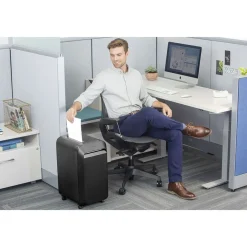 Fellowes Powershred LX221 - destructeur de documents coupe croisée microparticules - 20 feuilles - Corbeille 30 litres - noir