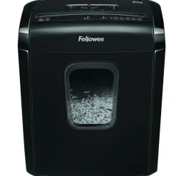 Fellowes Powershred 6M - destructeur de documents coupe croisée mini-cut - 6 feuilles - Corbeille 13 litres