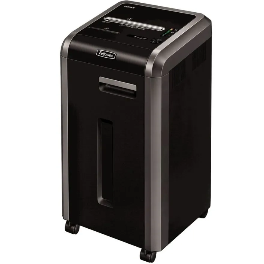 Fellowes Powershred 225Mi - destructeur de documents coupe croisée microparticules - 16 feuilles - Corbeille 60 litres