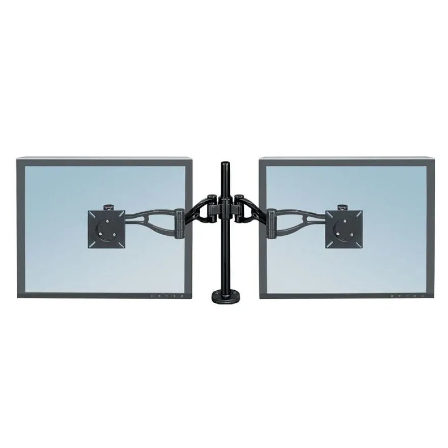 Fellowes Professional Series - Bras porte-écran double jusqu'à 26" - angle et hauteur ajustable
