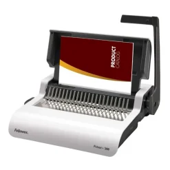 Fellowes Pulsar +300 - machine à relier / relieuse perforeuse manuelle - perfore 20 feuilles - relie 300f