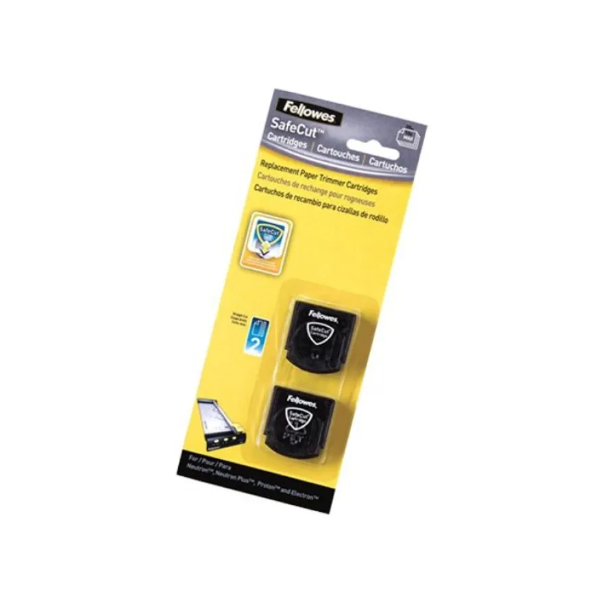 Fellowes SafeCut - 2 lames de rechange pour rogneuse electron / neutron