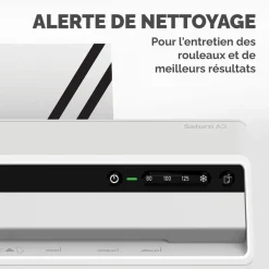 Fellowes Saturn A3 - Plastifieuse A3 - de 80 à 125 microns - à chaud et à froid