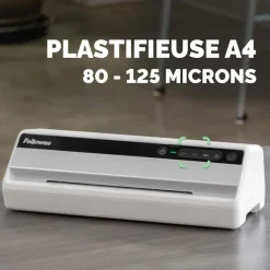 Fellowes Saturn A4 - Plastifieuse A4 - de 80 à 125 microns - à chaud et à froid